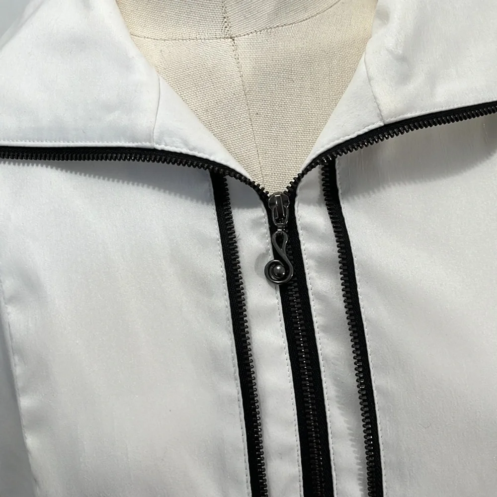 Samuel Dong white coat dress size small - Picture 5 of 10